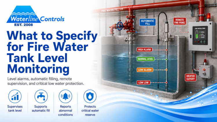 What to Specify for Fire Water Tank Level Monitoring